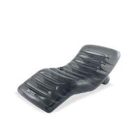 Надувное кресло-шезлонг "Серая прохлада" для плавания 191х99см с подстаканником, до 100кг, от 14 лет, 56875 