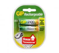 Аккумулятор GP LR6 AA 2100 mAh (уп 2 шт)