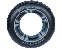 Надувной плавательный круг Шина (91 см), 36016