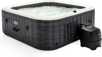 СПА-бассейн 196х71см "Greystone Deluxe" 1098л, квадратный, аэромассаж, Intex 28452 
