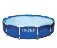 Каркасный бассейн Metal Frame 366х76см, 6503л, INTEX 28210 Каркасный бассейн Metal Frame 366х76см, 6503л, INTEX 28210