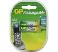 Аккумулятор GP LR03 AAA 650 mAh (уп 2 шт)