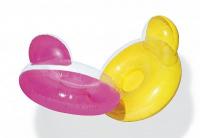 Надувной круг-шезлонг для плавания 137х122см, до 100кг, от 14 лет, 2 цвета, 58889 