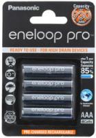 Аккумуляторы Panasonic eneloop pro BK-4HCDE/4BE 930mAh AAA R03 BL4