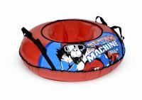 Санки-ватрушка с автокамерой Snow Mashine, 107см (ТЯНИТОЛКАЙ).