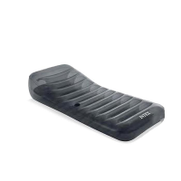 Надувной матрас-шезлонг "Серая прохлада" для плавания 211х99см с подстаканником, до 100кг, от 14 лет,58723  