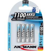 Аккумулятор Ansmann LR03 AAA 1100 mAh (уп 4 шт)