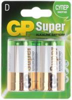 Элемент питания GP Super Alkaline D бл 2