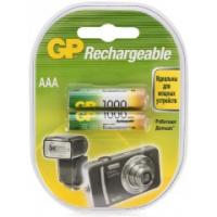 Аккумулятор GP LR03 AAA 1000 mAh (уп 2 шт)