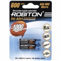 Аккумулятор ROBITON 600MHAAA-2 BL2 (4 шт.)