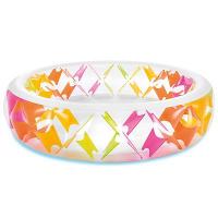 Детский надувной бассейн 229х56см с цветными вставками, 840л, от 6 лет, 56494 