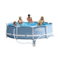 Каркасный сборный бассейн Intex Metal Frame Pool 366*76 с фильтром, 26712 Каркасный сборный бассейн Intex Metal Frame Pool 366*76 с фильтром, 26712