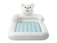 Детский надувной матрас 114х178х71см "Bear Kidz Travel" с ручным насосом, 3-6 лет, Intex 66814 