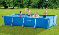 Каркасный прямоугольный бассейн 450х220х84см, 7127л, фил.-насос 2006л\ч, ntex 28274 