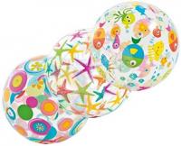 Пляжный мяч 51см, 3 вида, от 3 лет INTEX, 59040