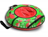 Санки-ватрушка с автокамерой Олень, 83см (ТЯНИТОЛКАЙ).