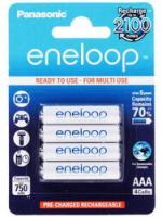 Аккумулятор R03 AAA eneloop Ni-MH 750mAh предзаряженный бл/4 Panasonic