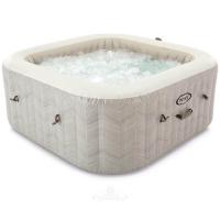 СПА-бассейн INTEX "CHEVRON DELUXE" 175х71см 795л, квадратный аэромассаж, 28446