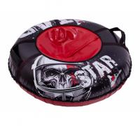 Санки-ватрушка с автокамерой Star, 100см (ТЯНИТОЛКАЙ).