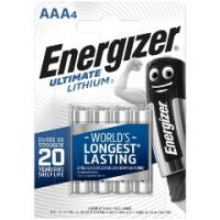 Элемент питания Energizer Ultimate Lithium LR03 AAA бл 4