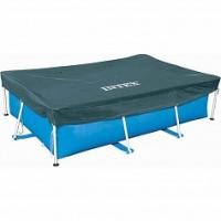 ТЕНТ ДЛЯ КАРКАСНОГО БАССЕЙНА INTEX 28038, 300Х200СМ (ВЫСТУП 20СМ)