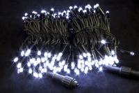 Светодиодная гирлянда 10м белая (100л) уличная