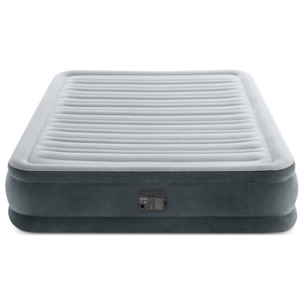 Полуторная надувная кровать 137х191х33см "Comfort-Plush" встр.нас. 220В, до 272кг, 67768