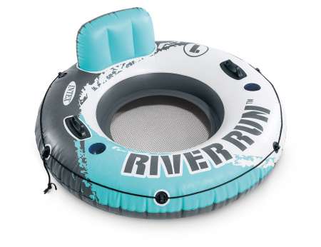 Надувной круг-кресло 135см "River Run 1" с ручками, до 100кг, 56825 