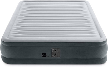 Двухспальная надувная кровать 152х203х33см "Comfort-Plush" встр.нас. 220В, до 272кг, 67770