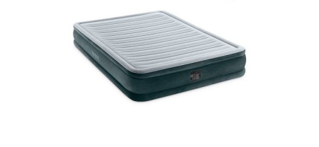 Двухспальная надувная кровать 152х203х33см "Comfort-Plush" встр.нас. 220В, до 272кг, 67770