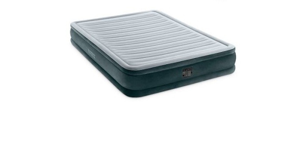 Двухспальная надувная кровать 152х203х33см "Comfort-Plush" встр.нас. 220В, до 272кг, 67770