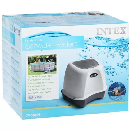 Хлоргенератор (система морской воды) для бассейна до 17413л, с таймером, Intex 26664 