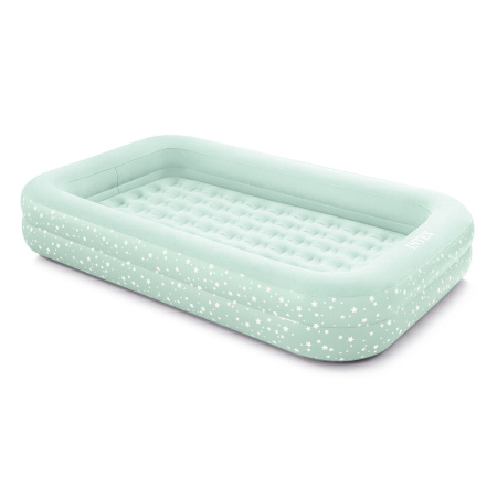 Детский надувной матрас 107х168х25см "Kidz Travel" с ручным насосом, 3-6 лет, Intex 66810 