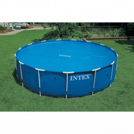 Тент солнечный прозрачный для бассейнов 457см Intex 29023